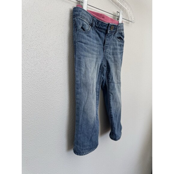 Baby Gap Size 2 Fleece Lines Jeans Pull On - Picture 3 of 16